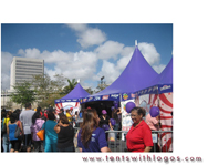 Festival Event Tents for Calle Ocho